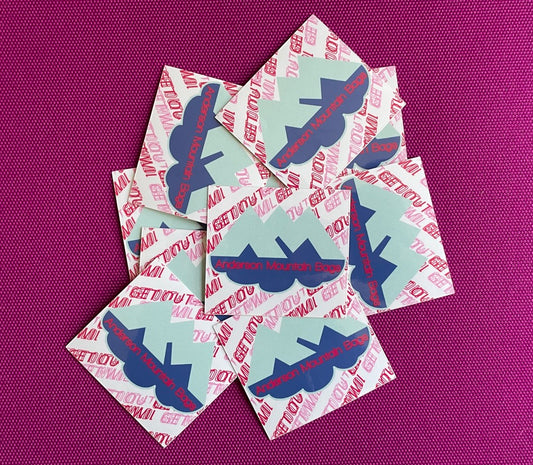 Get Out Get Wild Sticker