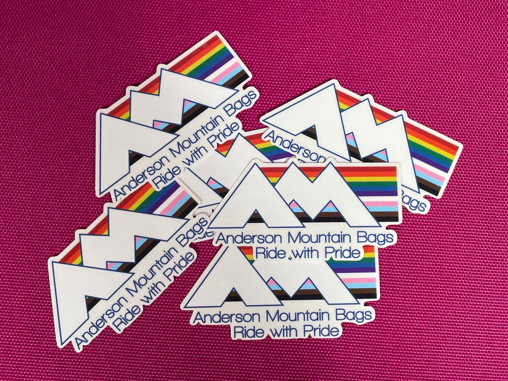 Ride with Pride Sticker