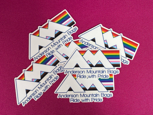 Ride with Pride Sticker