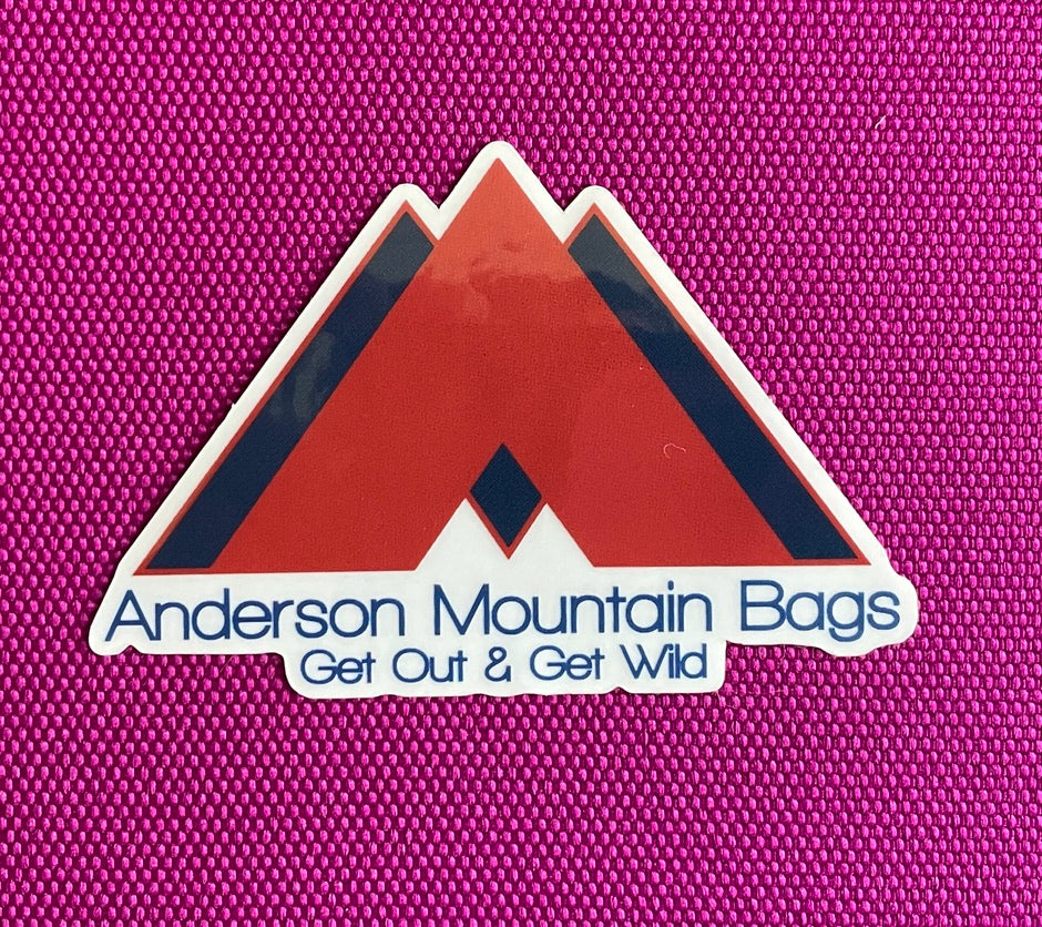 Stacked Sticker - small red