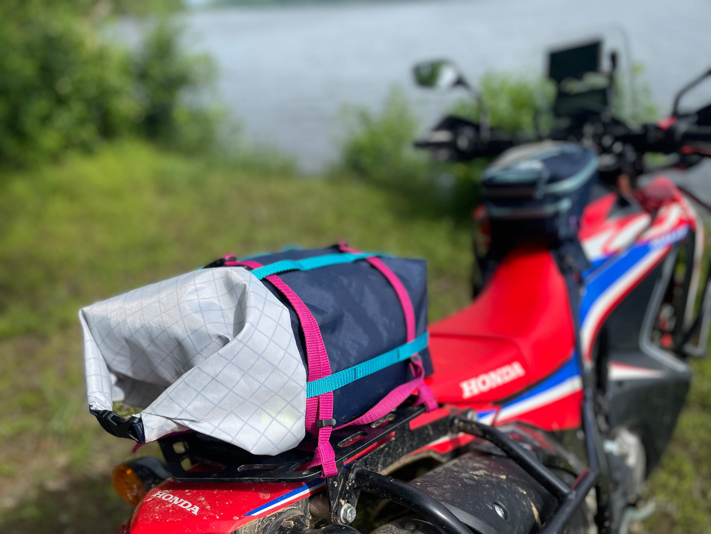 Roll Top Gear Bag - 13L- Wolf Grey